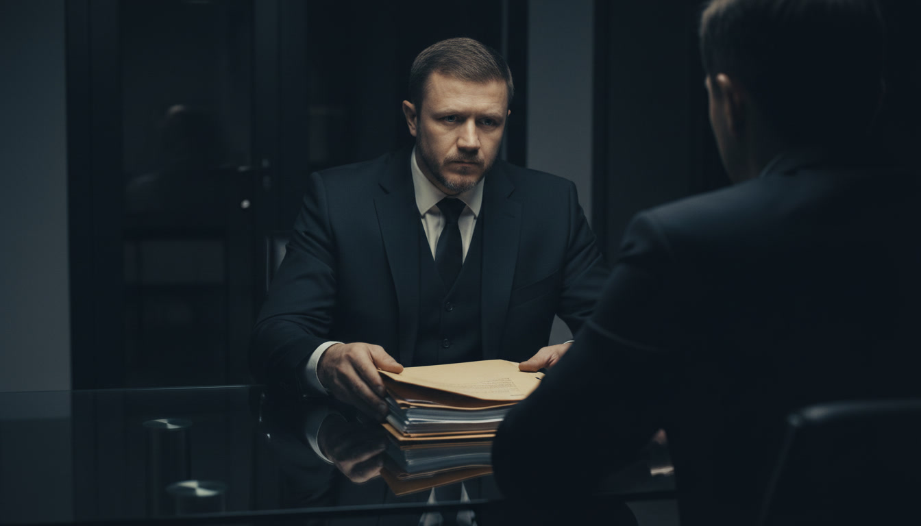 Адвокат подписывает претензию